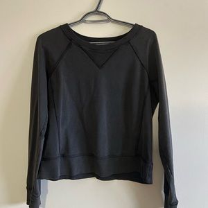 COPY - Lululemon Dark Grey Cropped Sweater